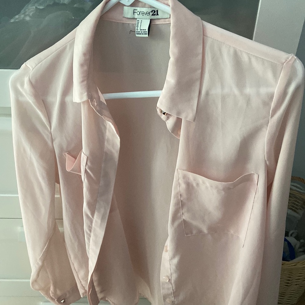 Forever 21 pocketed blouse